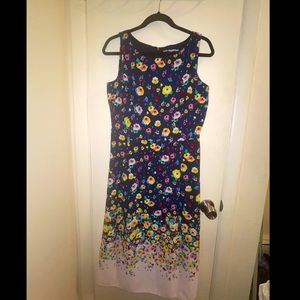 Floral Karl Lagerfeld Midi Dress
